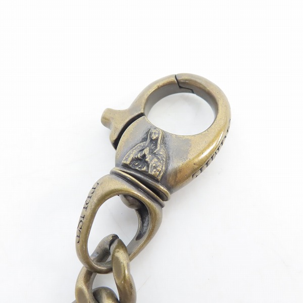 実際に弊社で買取させて頂いたCRIMIE/クライミー FAITH＆TRUST ウォレットチェーン アンティークゴールドの画像 2枚目