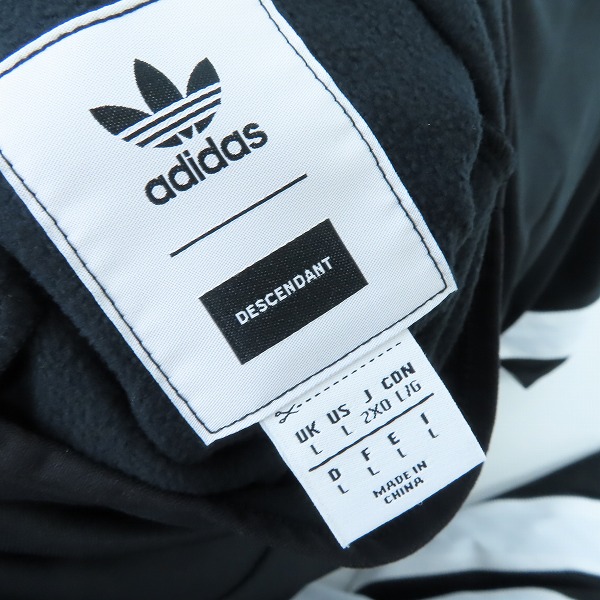 実際に弊社で買取させて頂いたadidas Originals×DESCENDANT/アディダス×ディセンダント HIGH NECK TOP D FR8230/2XOの画像 2枚目