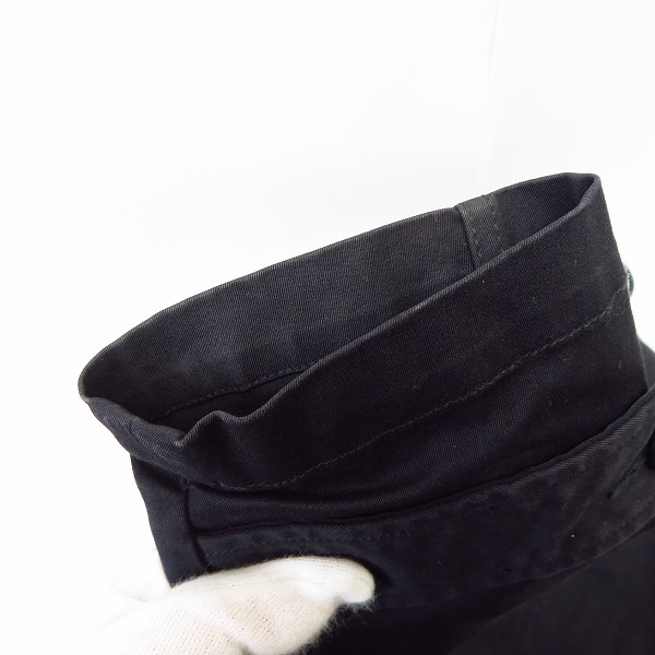 実際に弊社で買取させて頂いた【未使用】Lounge Lizard/ラウンジリザード ショップコート ブラック size：1の画像 5枚目