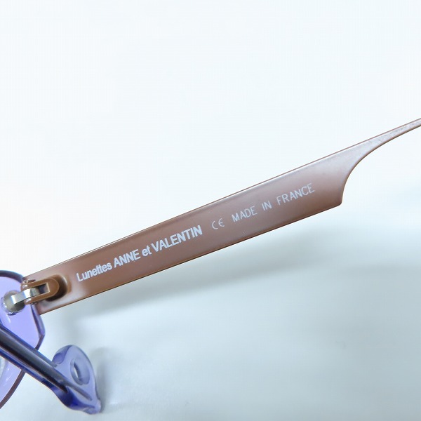 実際に弊社で買取させて頂いたAnne et Valentin/アンバレンタイン 眼鏡/メガネフレーム PACIFIC C0627の画像 6枚目