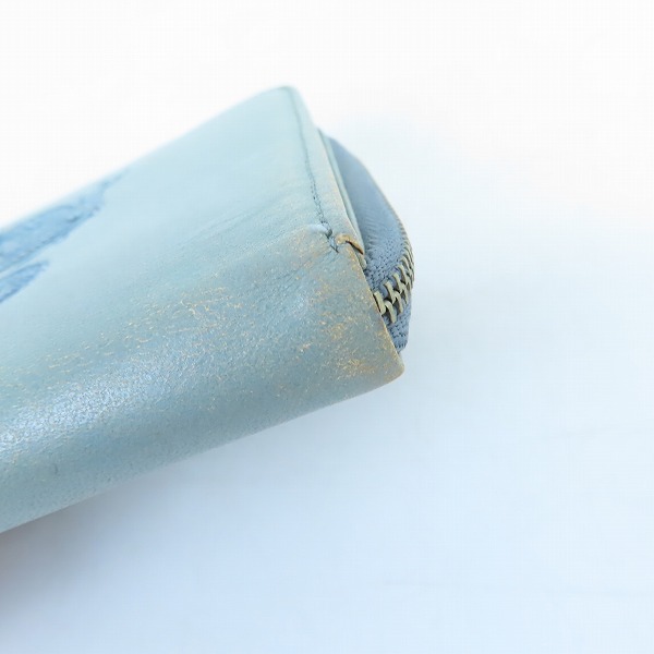 実際に弊社で買取させて頂いたJean Paul GAULTIER/ジャンポールゴルチエ ラウンドジップ二つ折り財布の画像 6枚目