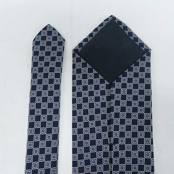 実際に弊社で買取させて頂いたBrooks Brothers/ブルックスブラザーズ シルク生地 ネクタイ アメリカ製 ネイビーの画像 2枚目