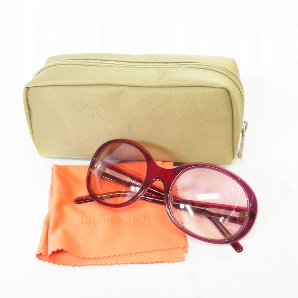 実際に弊社で買取させて頂いたChristian Roth/クリスチャンロス サングラス/アイウェア CR14239の画像 9枚目