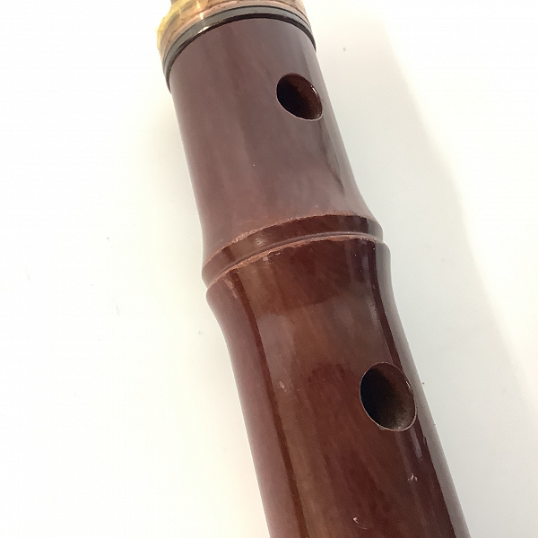 実際に弊社で買取させて頂いた【ジャンク】尺八 清風 琴古流 約60.5cm 木管尺八 和楽器の画像 7枚目