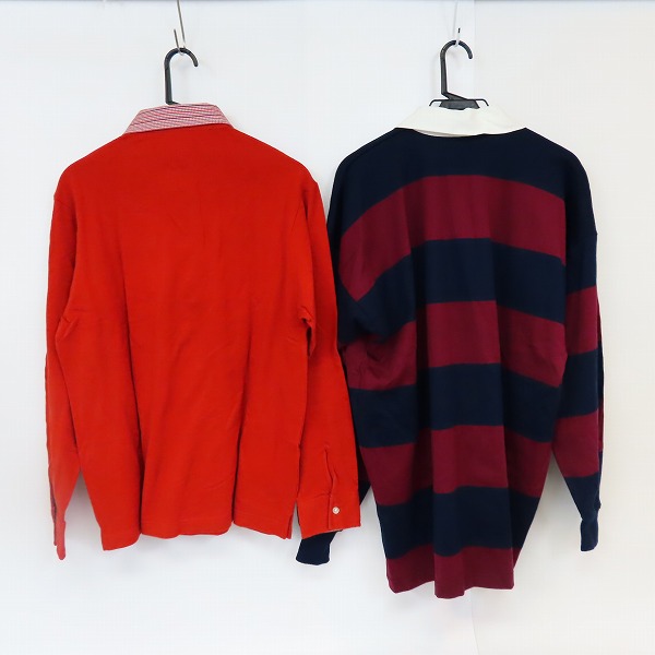 実際に弊社で買取させて頂いた【未使用】CANTERBURY/カンタベリー Hush Puppies/ハッシュパピー 長袖 ラガー/ポロシャツ LL/XL 2点セットの画像 1枚目