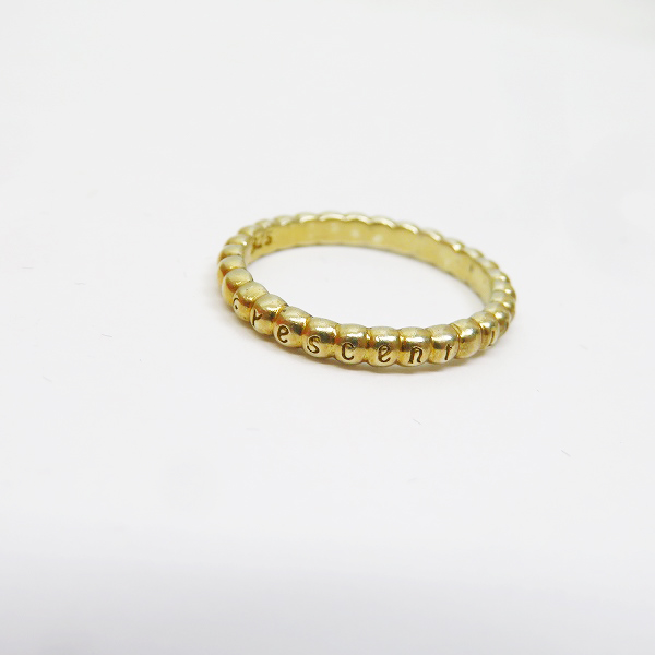 実際に弊社で買取させて頂いたCrescent Luna/クレセントルナ BOLARING リング 5号の画像 1枚目