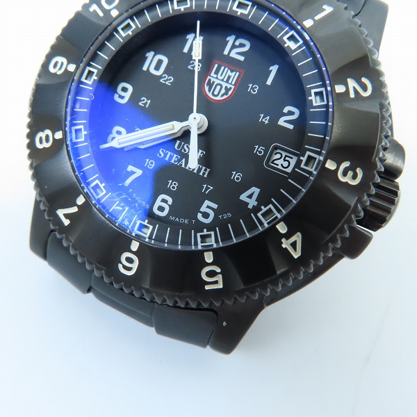実際に弊社で買取させて頂いたLUMINOX /ルミノックス NIGHTHAWK/ナイトホーク F-117 3400の画像 4枚目