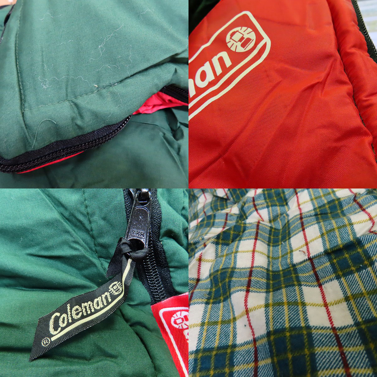 実際に弊社で買取させて頂いたColeman/コールマン 3ウェイコンフォート/2 シュラフ 寝袋 170S0113J 2点セットの画像 4枚目