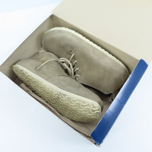 実際に弊社で買取させて頂いたBIRKENSTOCK/ビルケンシュトック スエード チャッカブーツ 26.5/27 2点セットの画像 5枚目