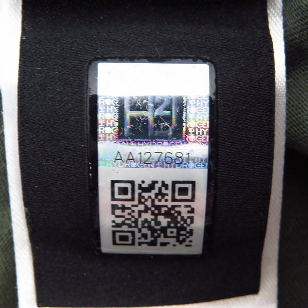 実際に弊社で買取させて頂いたHYDROGEN/ハイドロゲン 長袖Tシャツ スカルプリント ワッペン/Lの画像 4枚目