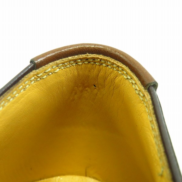 実際に弊社で買取させて頂いたBURBERRY LONDON/バーバリーロンドン ビジネスシューズ ブラウン size：25.0cmの画像 6枚目