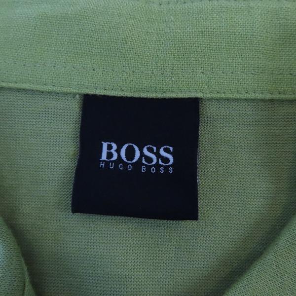 実際に弊社で買取させて頂いたHUGO BOSS/ヒューゴボス 半袖ポロシャツ/Lの画像 2枚目