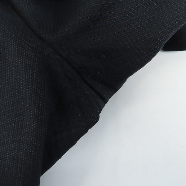 実際に弊社で買取させて頂いたBURBERRYS/バーバリーズ スーツ ダブル ウール ブラック系 無地 2P AB7の画像 8枚目