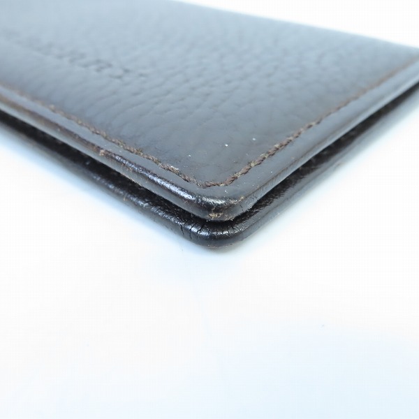 実際に弊社で買取させて頂いたBURBERRY/バーバリー チェック柄/レザー パスケースの画像 6枚目