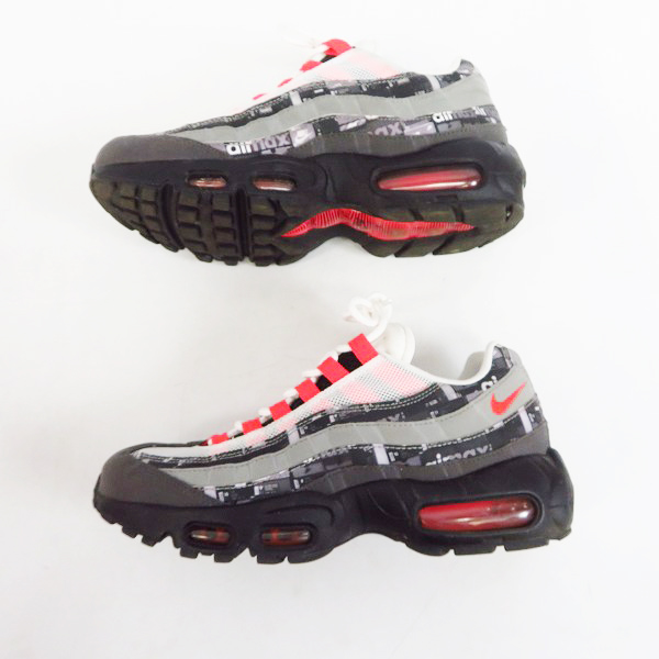 実際に弊社で買取させて頂いたNIKE×atmos/ナイキ×アトモス AIR MAX 95 PRNT/エアマックス95 スニーカー AQ0925-002/24.5の画像 3枚目