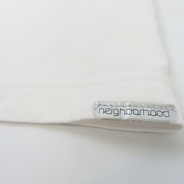 実際に弊社で買取させて頂いたNEIGHBORHOOD×FRAGMENT DESIGN/ネイバーフッド×フラグメントデザイン FR TEE NAVY FRNHT-01 Sの画像 5枚目