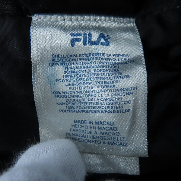 実際に弊社で買取させて頂いたFILA/フィラ マウンテンパーカー/ジャケット/ブルゾン Size：34/M 2点セットの画像 5枚目