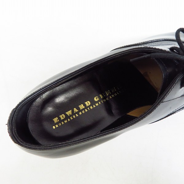 実際に弊社で買取させて頂いたEDWARD GREEN/エドワードグリーン チェルシー ドレスシューズ ブラック 18E82 size：7.5の画像 4枚目