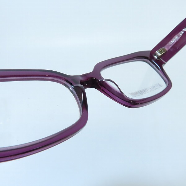 実際に弊社で買取させて頂いたAnne et Valentin/アンバレンタイン 眼鏡/メガネフレーム REACTION 0925の画像 3枚目