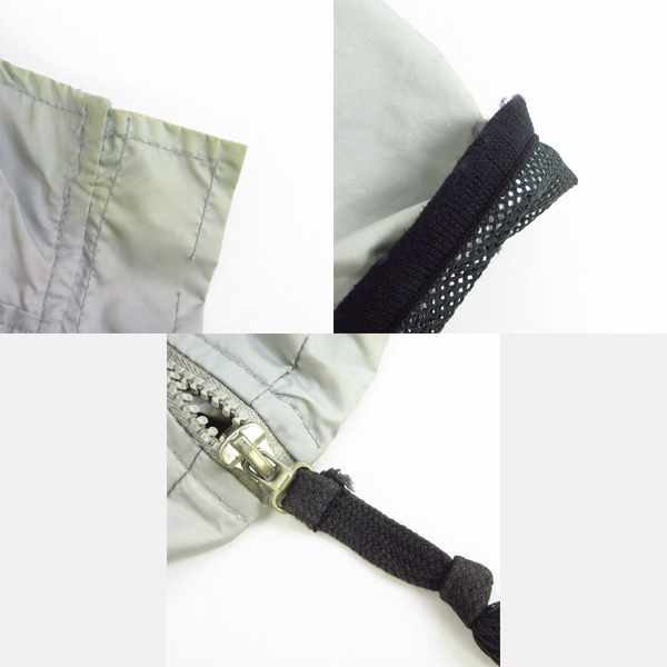 実際に弊社で買取させて頂いたARMANI JEANS/アルマーニジーンズ ロゴワッペン 収納フード ジャケット/ブルゾン 48の画像 7枚目