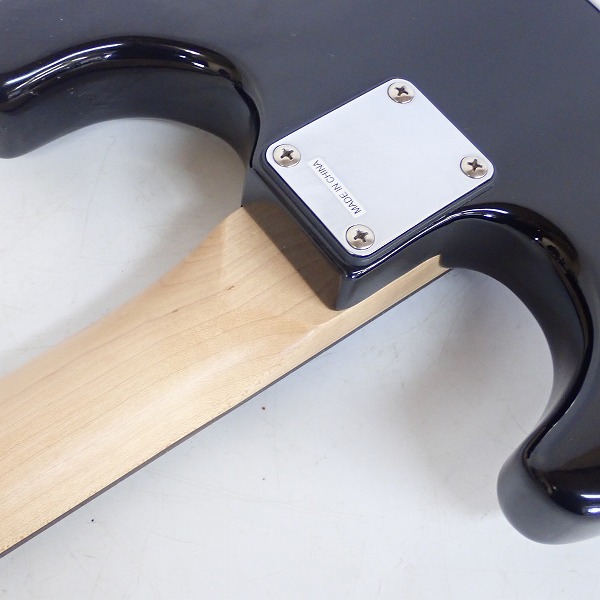 実際に弊社で買取させて頂いた★BUSKER'S/バスカーズ BST-STD ストラトキャスターType BKの画像 8枚目