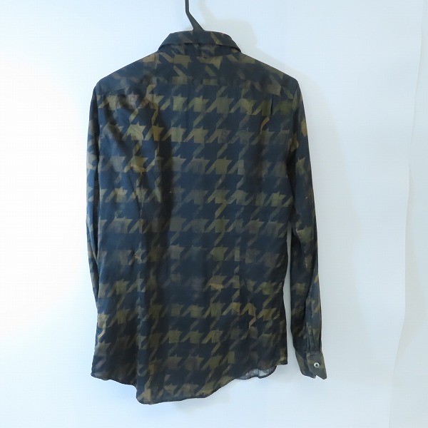 実際に弊社で買取させて頂いたPaul Smith/ポールスミス 総柄 長袖シャツ/Lの画像 1枚目