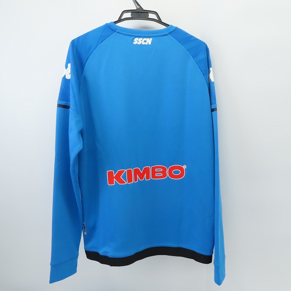 実際に弊社で買取させて頂いたkappa/カッパ 20/21 SSCナポリ トレーニングトップ KFA52KT51G/XLの画像 1枚目