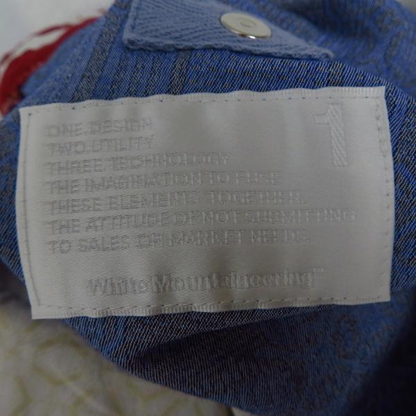 実際に弊社で買取させて頂いたWHITE MOUNTAINEERING/ホワイトマウンテニアリング T/C Geometric Pattern Jacquard Switch EZ Shorts WM1371414/1の画像 3枚目