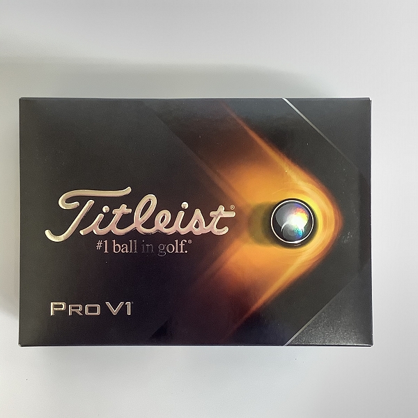 実際に弊社で買取させて頂いた【未使用】Titleist/タイトリスト PRO V1 2021年モデル ゴルフボール 1ダースの画像 2枚目