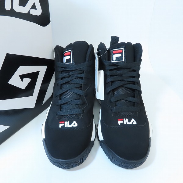 実際に弊社で買取させて頂いた【未使用】FILA/フィラ MASHBURN マッシュバーン ハイカットスニーカー FHE102-001/26.5