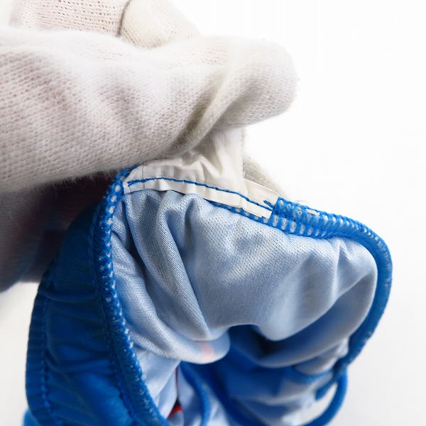 実際に弊社で買取させて頂いたKAPPA/カッパ Napli ナポリ ホーム 半袖 ユニフォーム ジュニア セットアップ/140cmの画像 4枚目