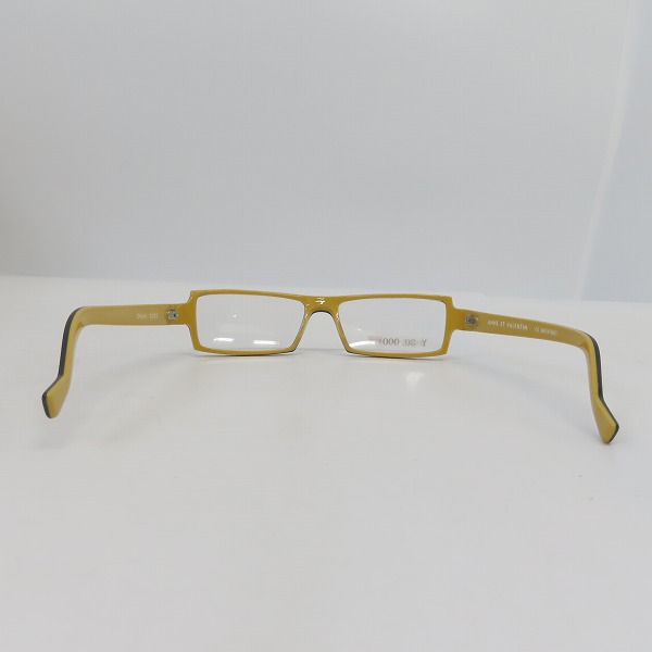実際に弊社で買取させて頂いたAnne et Valentin/アンバレンタイン 眼鏡/メガネフレーム KHAN 0725の画像 7枚目