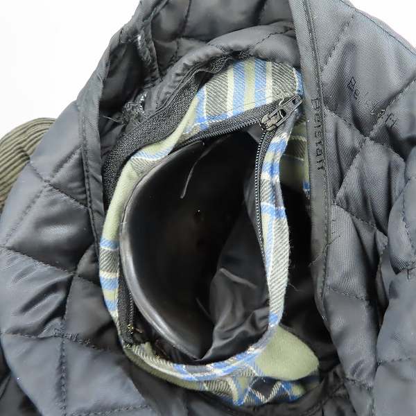 実際に弊社で買取させて頂いたBELSTAFF/ベルスタッフ トライアルマスター ワックスコットンジャケット/XSの画像 5枚目