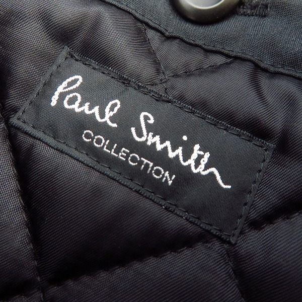 実際に弊社で買取させて頂いたPaul Smith/ポールスミス ライナー付 トレンチコート ブラック /Lの画像 2枚目