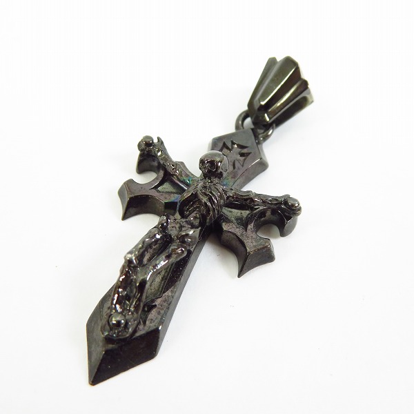 実際に弊社で買取させて頂いたDEAL DESIGN/ディールデザイン クロス ペンダント ブラックコーティング