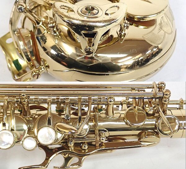 実際に弊社で買取させて頂いた★SELMER/セルマー アルトサックス SERIES Ⅲ/シリーズ 3 彫刻有り 64万台 ハードケース付 の画像 6枚目