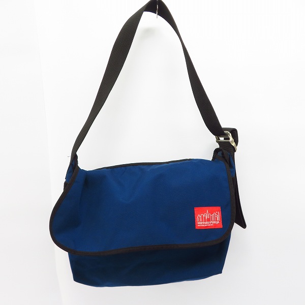 実際に弊社で買取させて頂いたManhattan Portage/マンハッタンポーテージ メッセンジャーバッグ ブルー