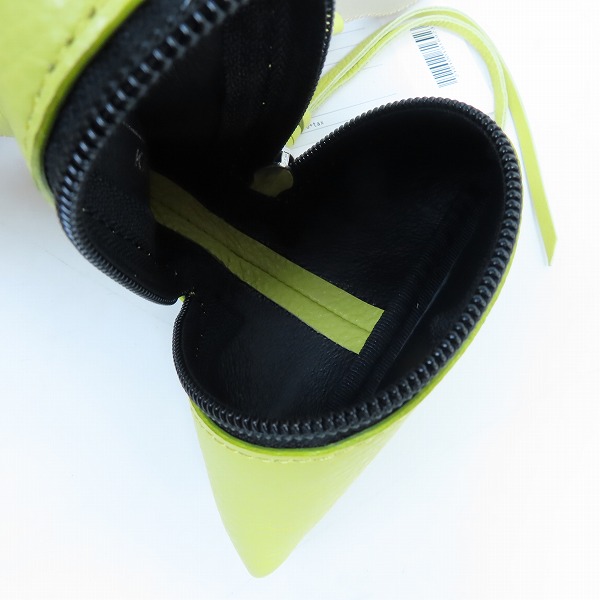 実際に弊社で買取させて頂いたDIET BUTCHER SLIM SKIN/ダイエットブッチャースリムスキン POACH/ポーチ 三角型/YELLOW DBA20102012/Fの画像 5枚目