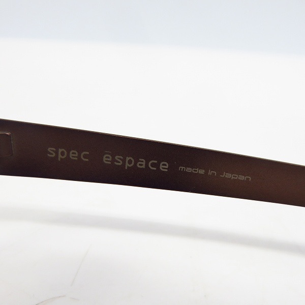 実際に弊社で買取させて頂いたspec espace/スペックエスパス 眼鏡/メガネフレーム ES-7032 COL.9の画像 2枚目