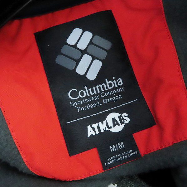 実際に弊社で買取させて頂いたColumbia×atmos/コロンビア×アトモス BackBawl  アメリカ国境 ジップアップ フリースジャケット/Mの画像 2枚目