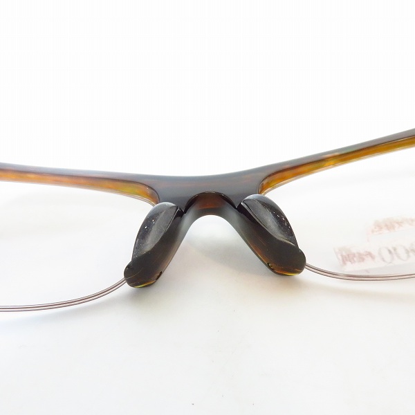 実際に弊社で買取させて頂いたspec espace/スペックエスパス 眼鏡/メガネフレーム ハーフリム ES-5052 456の画像 4枚目