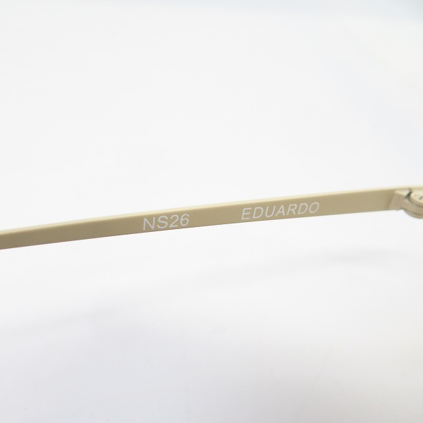 実際に弊社で買取させて頂いたAnne et Valentin/アンバレンタイン 眼鏡/メガネフレーム EDUARDO NS26の画像 4枚目