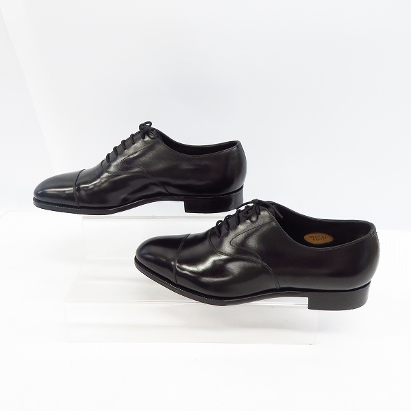 実際に弊社で買取させて頂いたEDWARD GREEN/エドワードグリーン チェルシー ドレスシューズ ブラック 18E82 size：7.5の画像 3枚目