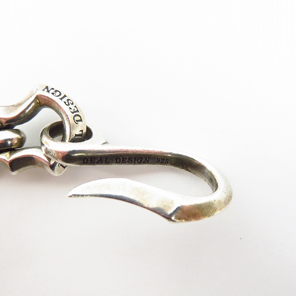 実際に弊社で買取させて頂いたDEAL DESIGN/ディールデザイン スパイクビット ウォレットチェーンの画像 2枚目