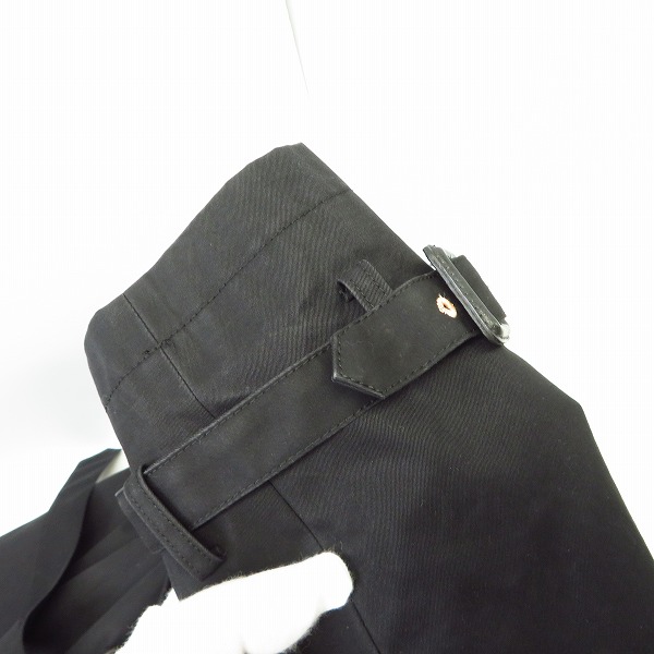 実際に弊社で買取させて頂いたPaul Smith/ポールスミス ライナー付 トレンチコート ブラック /Lの画像 9枚目