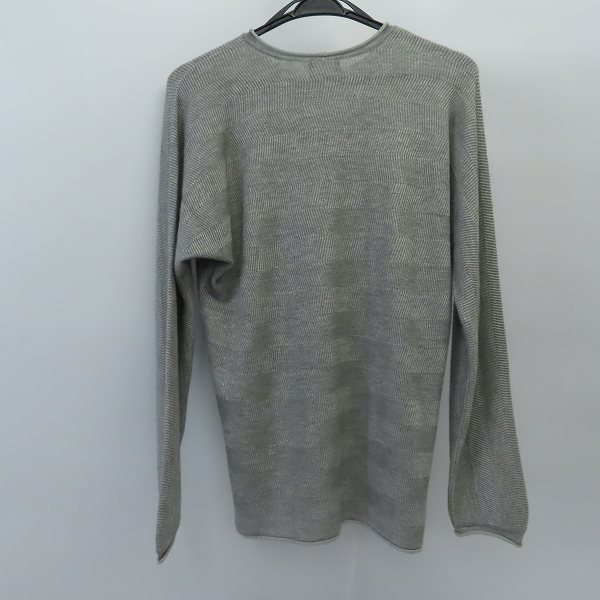 実際に弊社で買取させて頂いたGIORGIO ARMANI/ジョルジオアルマーニ カシミヤ シルク混 長袖 ニットセーター 48 の画像 1枚目