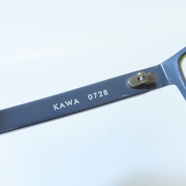 実際に弊社で買取させて頂いたAnne et Valentin/アンバレンタイン 眼鏡/メガネフレーム KAWA 0728の画像 4枚目
