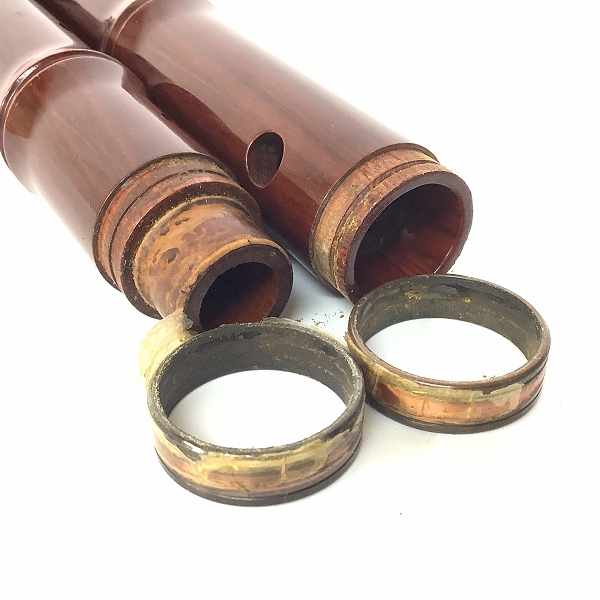 実際に弊社で買取させて頂いた【ジャンク】尺八 清風 琴古流 約60.5cm 木管尺八 和楽器の画像 6枚目