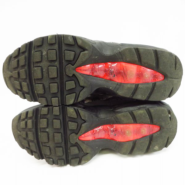 実際に弊社で買取させて頂いたNIKE×atmos/ナイキ×アトモス AIR MAX 95 PRNT/エアマックス95 スニーカー AQ0925-002/24.5の画像 2枚目