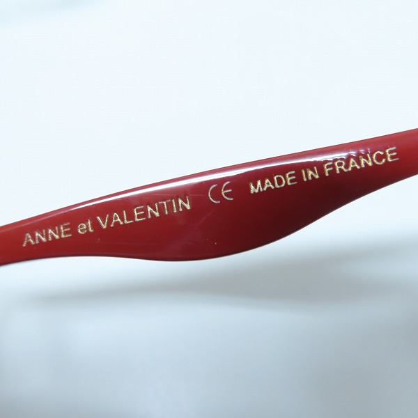 実際に弊社で買取させて頂いたAnne et Valentin/アンバレンタイン 眼鏡/メガネフレーム FACTORY FIVE 0809の画像 9枚目